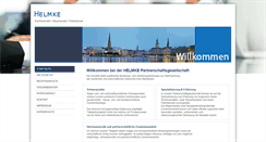 Desktop Screenshot of helmke-hamburg.de